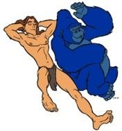 Tantor Terk And Tarzan Clip Art