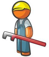 Building Maintenance Man Clip Art