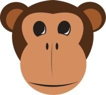 Monkey Face Clip Art N18