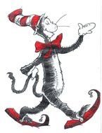 Cat And The Hat drawing