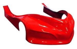Racing Go Kart Body drawing