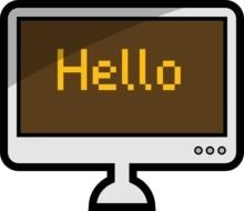 Computer Screen Clip Art N9
