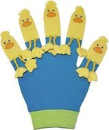 funny gloves with little ducks