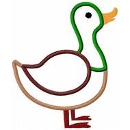 Flying Mallard Duck Clip Art N6