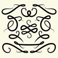 Clip Art Decorative Flourish