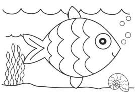 Fish Coloring Pages N6