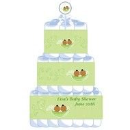 Two Peas In A Pod Baby Shower Cake N2