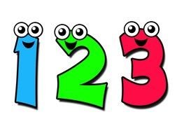 color Numbers 123 drawing