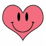 Smiling Heart Clip Art N2