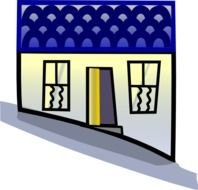 House On A Hill Clip Art N2