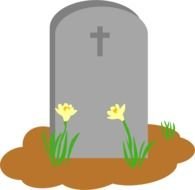 Tombstone Clip Art drawing