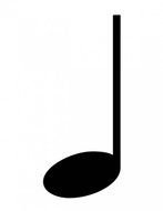 Quarter Note Clip Art N3