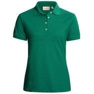 Green polo for women