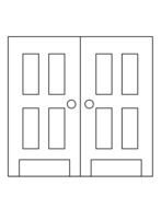 Open Door Coloring Page