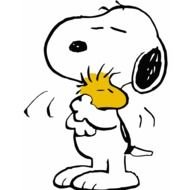 Drawing with Snoopy clipart