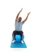 senior man doing Fitness Exercise