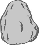 Cartoon Rock Clip Art N4