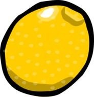 Cartoon Lemon Clip Art N30
