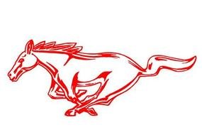 Horse Logo drawing