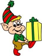 Santas Christmas Elf drawing