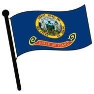 Waving Flag Clip Art N21
