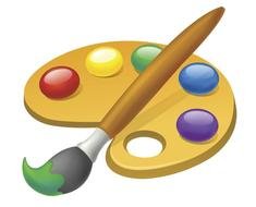 Clip art of Paint Brush