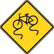 bike sign Clip Art drawing
