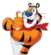 Kelloggs Tony The Tiger clipart