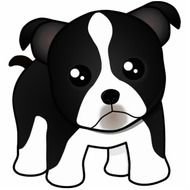 Puppy Dog Face Cartoon N3