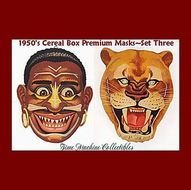 Mask From Cereal Box