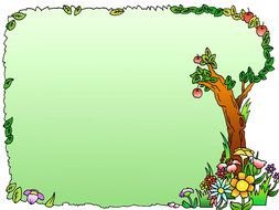 Flower Borders And Frames as a graphic illustration