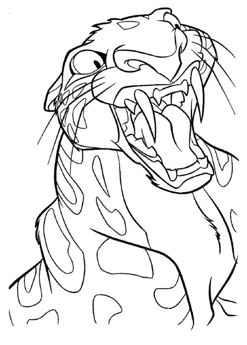 Tarzan Coloring Pages