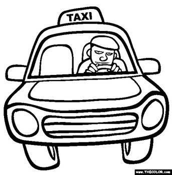 Taxi Driver Clip Art N12