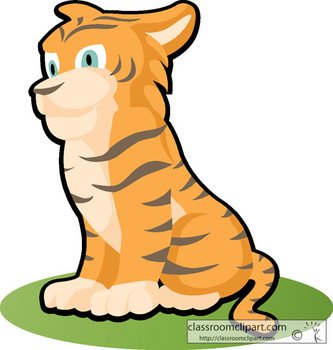 Tiger Sitting Down N2