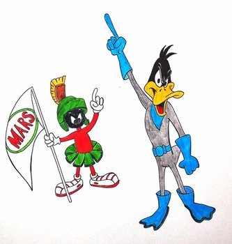 Marvin The Martian Cartoon Character N3