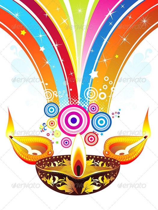 Diwali Clip Art N11