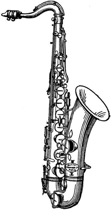 İllustration of Saxophone