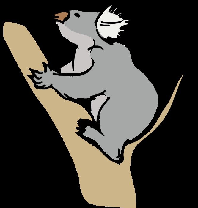 Koala Bear Clip Art N14