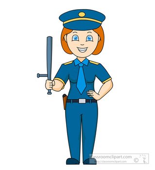 Police Officer Baton free image download