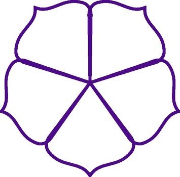 Flower Outline Clip Art N11