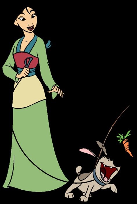 Mulan Clip Art N4