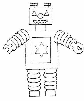 Robot Coloring Pages
