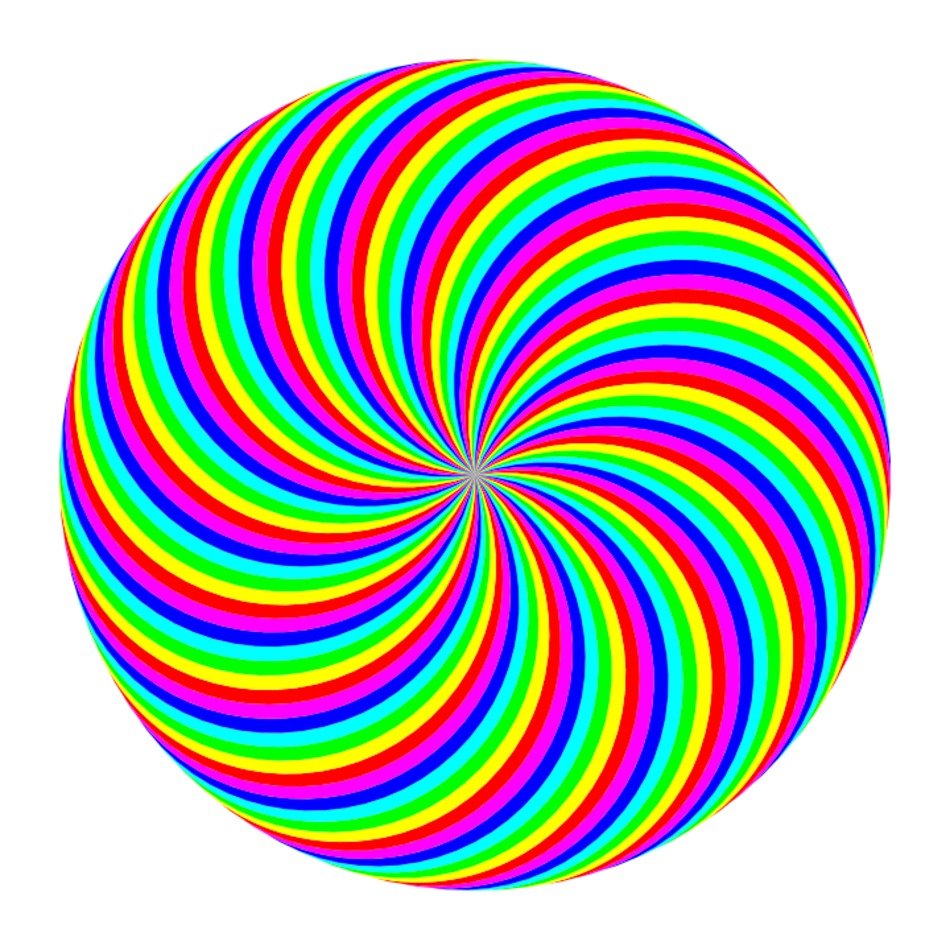 Circle Swirl Clip Art N6