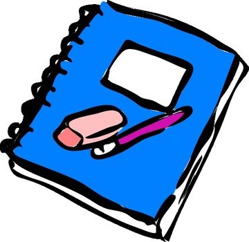 Notebook Clip Art N29