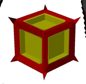 Cube 3D Shapes Clip Art N2