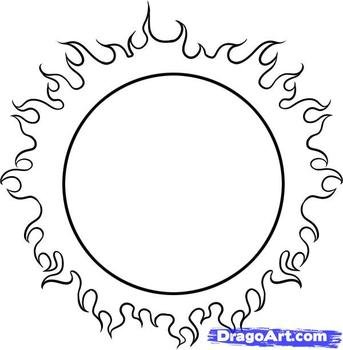 How To Draw Sun Drawings