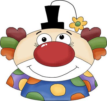 Clown Face Clip Art N23