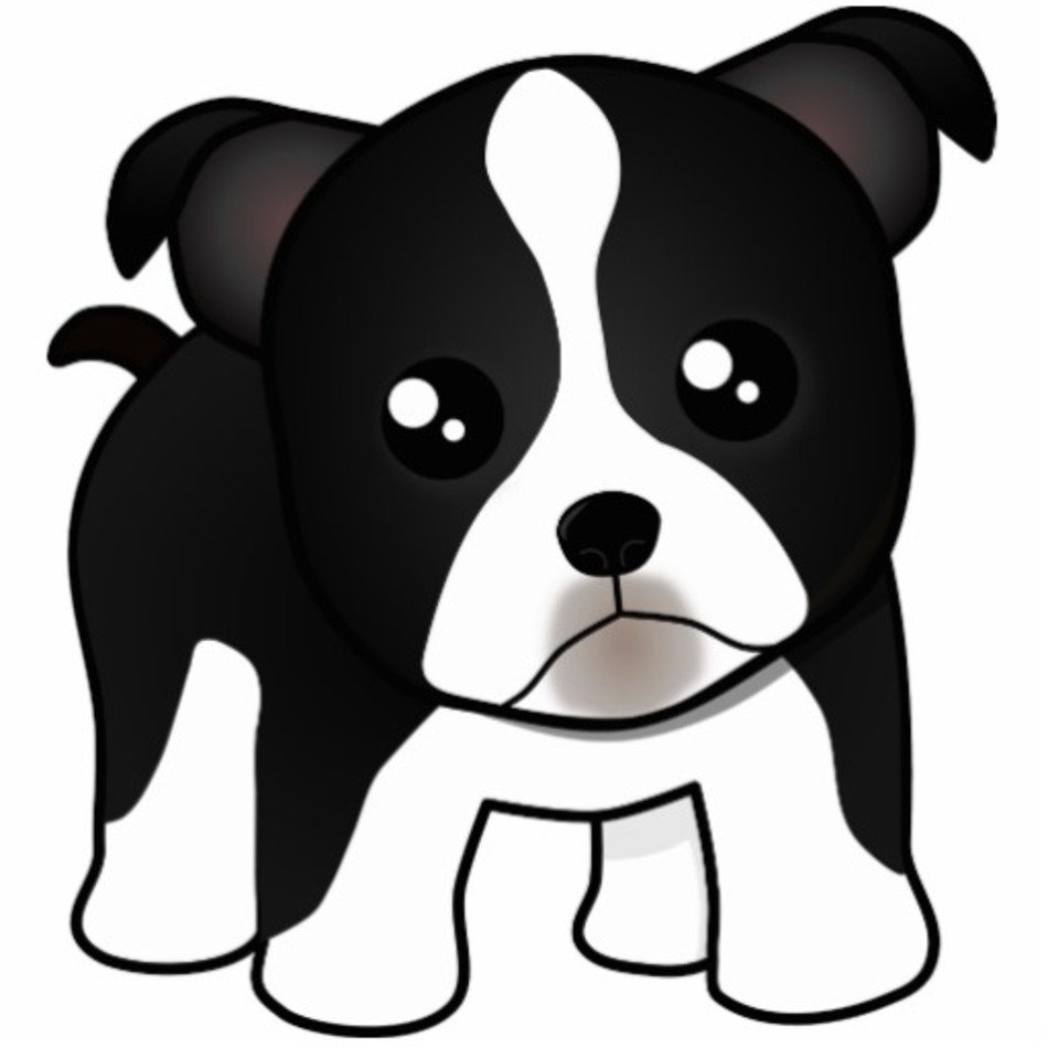 Puppy Dog Face Cartoon N3