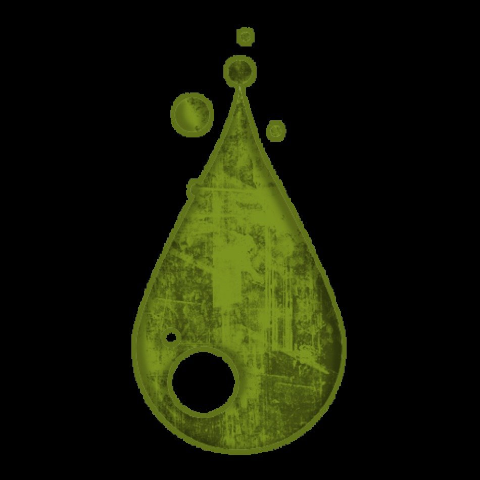 Green Grunge Clipart Icons Natural Wonders Style