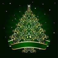 Christmas Tree Vector N4